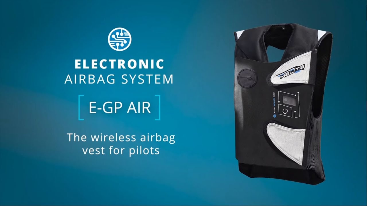 Chaleco Airbag Electrónico Helite E-GP AIR