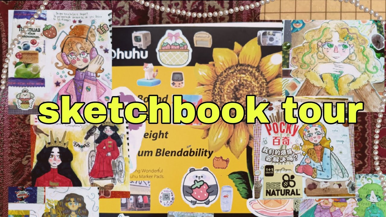sketchbook tour: ohuhu, part 1