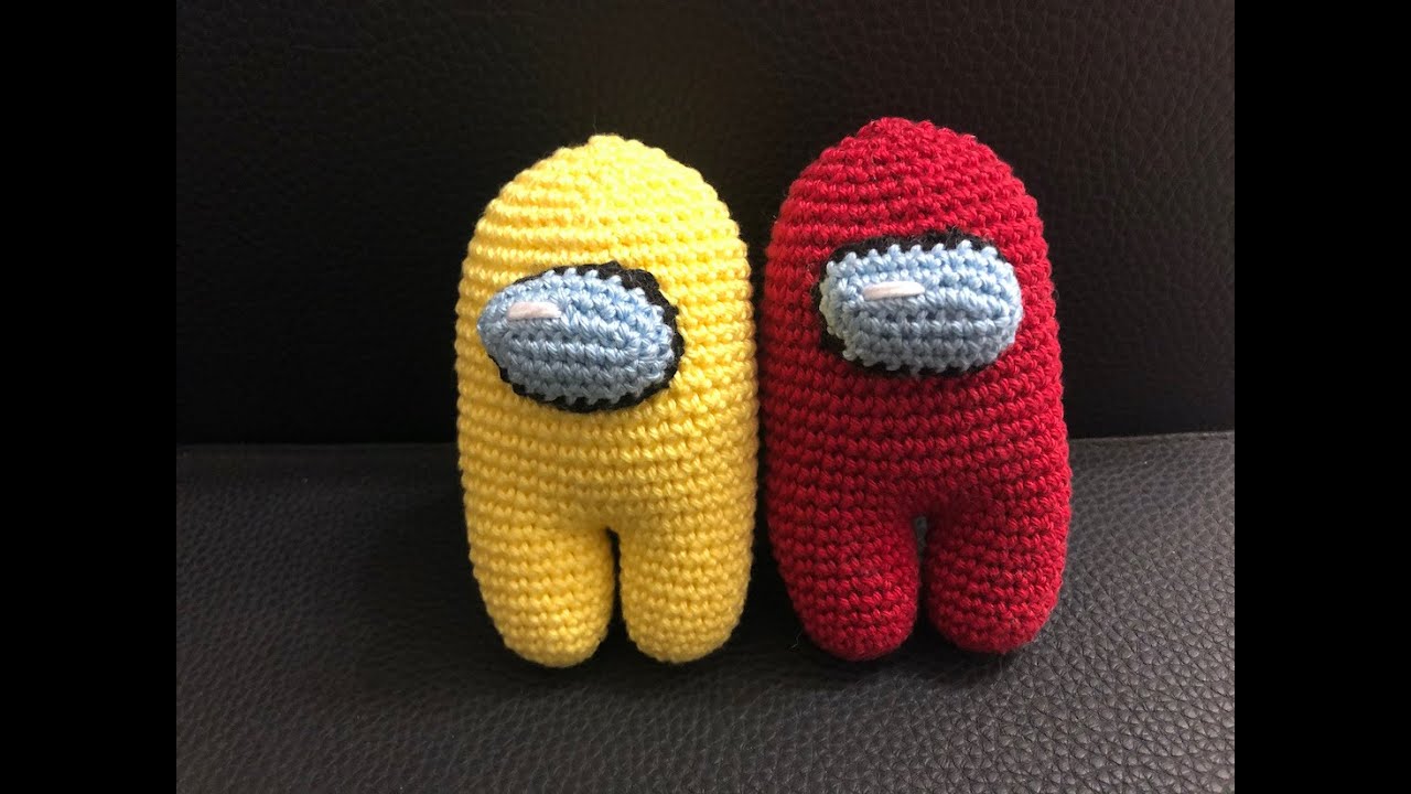 Tuto Among us au crochet