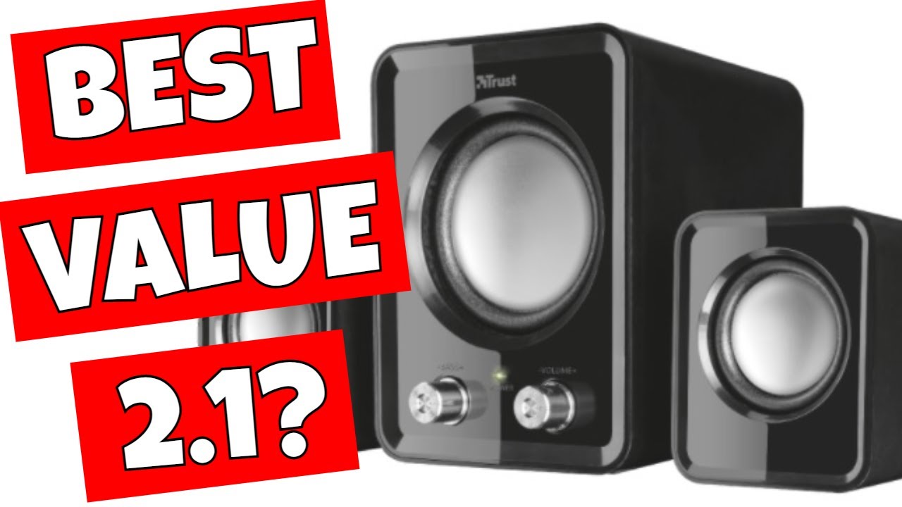 CHEAPEST USB Powered 2.1 Desktop Speakers TRUST ZIVA Only £10