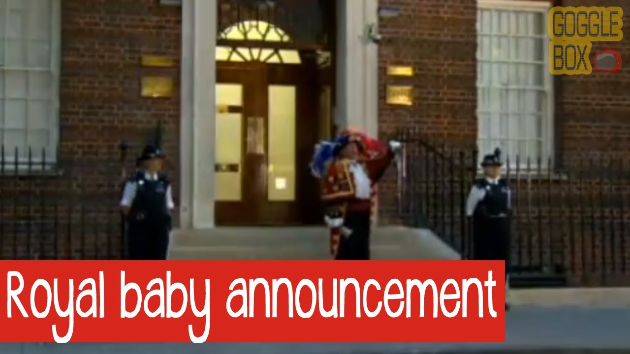 Royal Baby Birth Announcement Kate Middleton Prince William