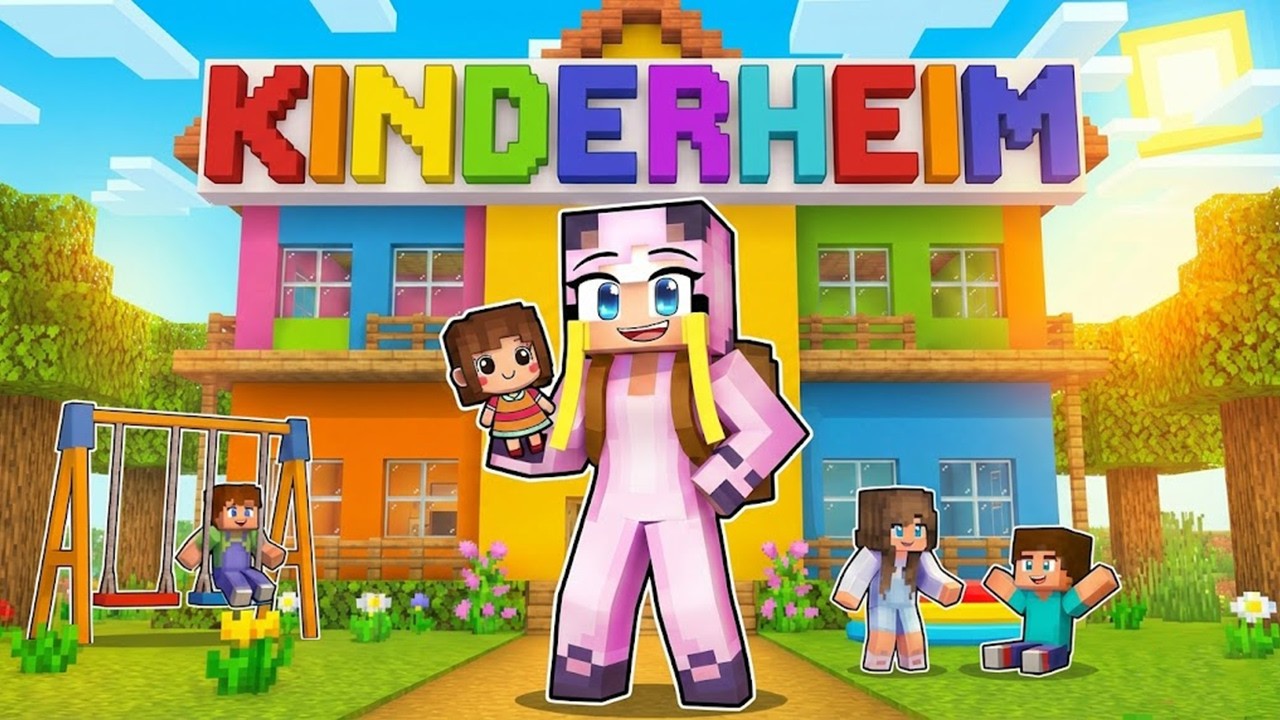 Wir LEBEN im KINDERHEIM! 🌸 Minecraft