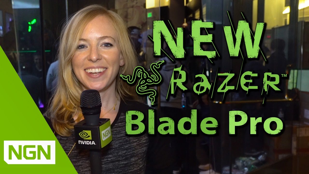 The New Razer Blade Pro - with GeForce GTX 1080 power!
