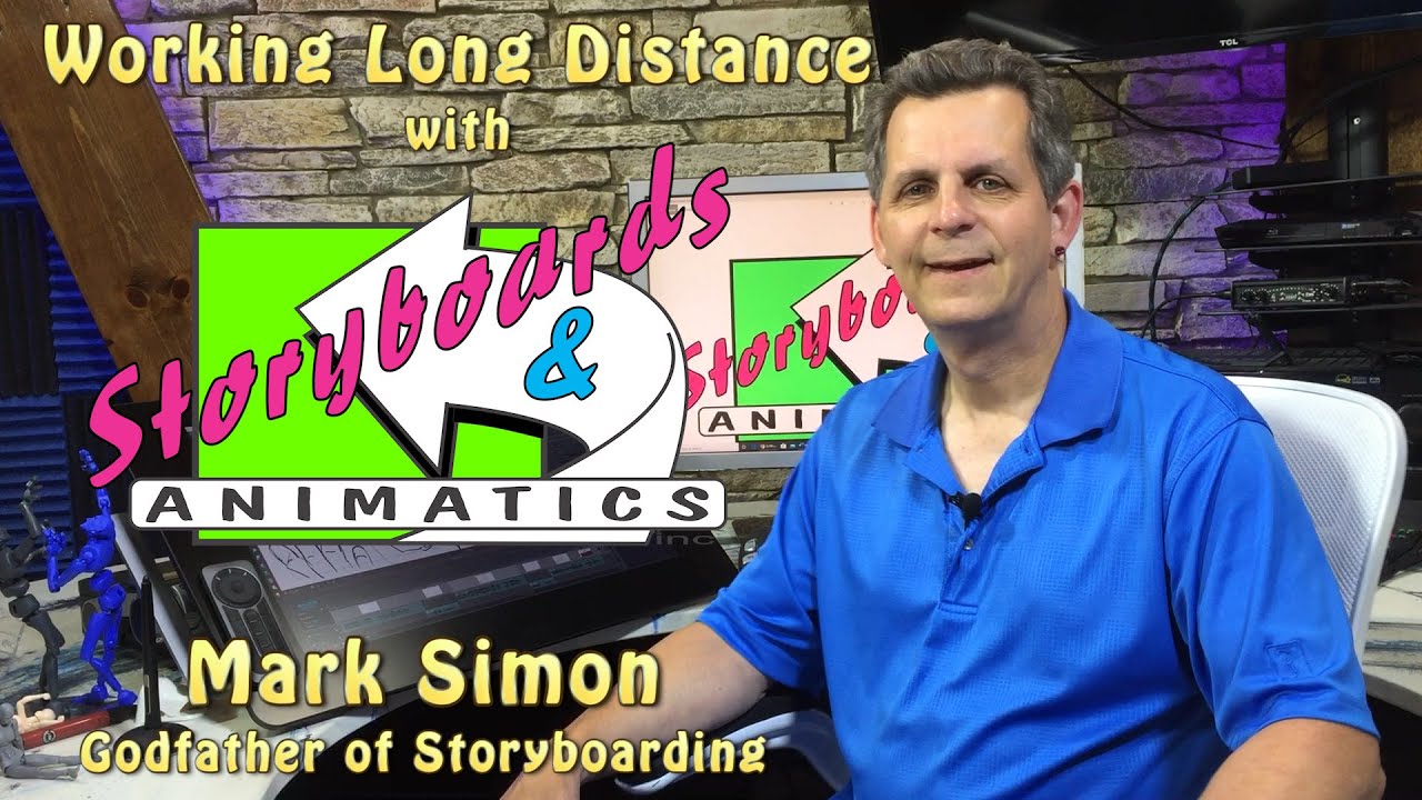 Storyboarding long distance with Mark Simon