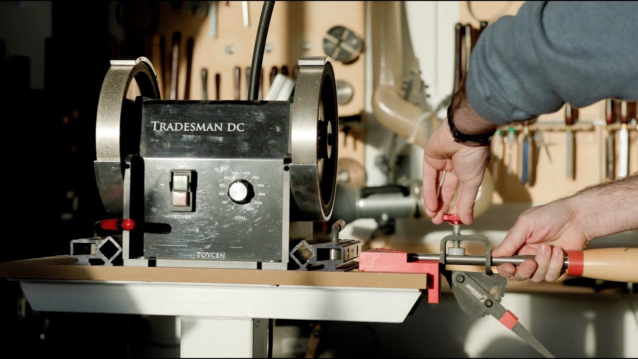 Avoiding common problems when sharpening woodturning tools with Glenn Lucas