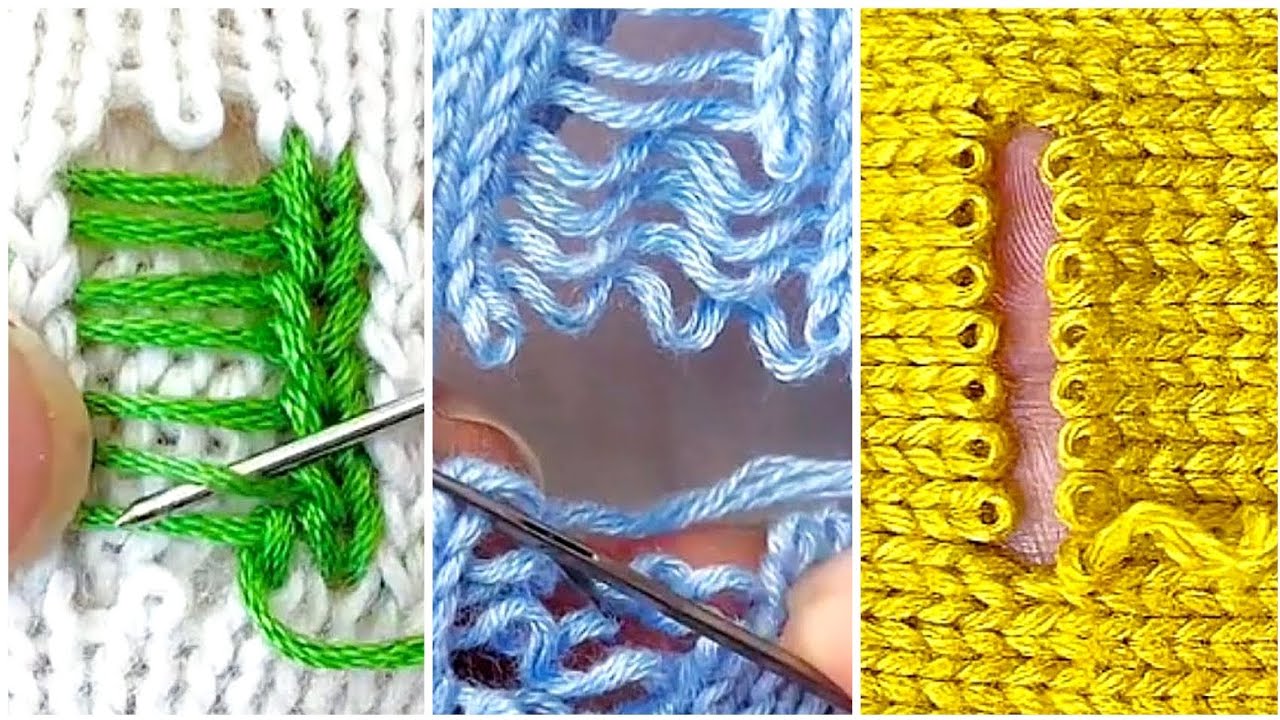 3 Simplest and Most Practical Ways to Repair Holes in Knitted Sweaters at Home