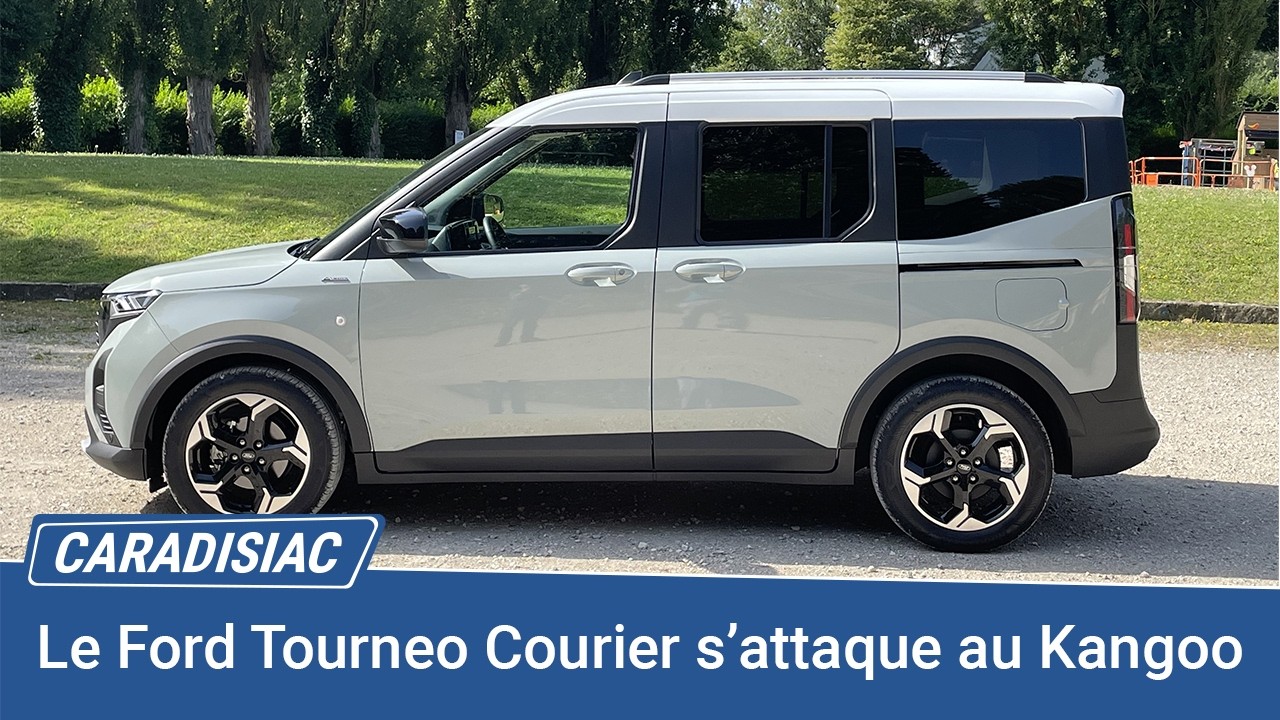 Le nouveau Ford Tourneo Courier s'attaque au Renault Kangoo