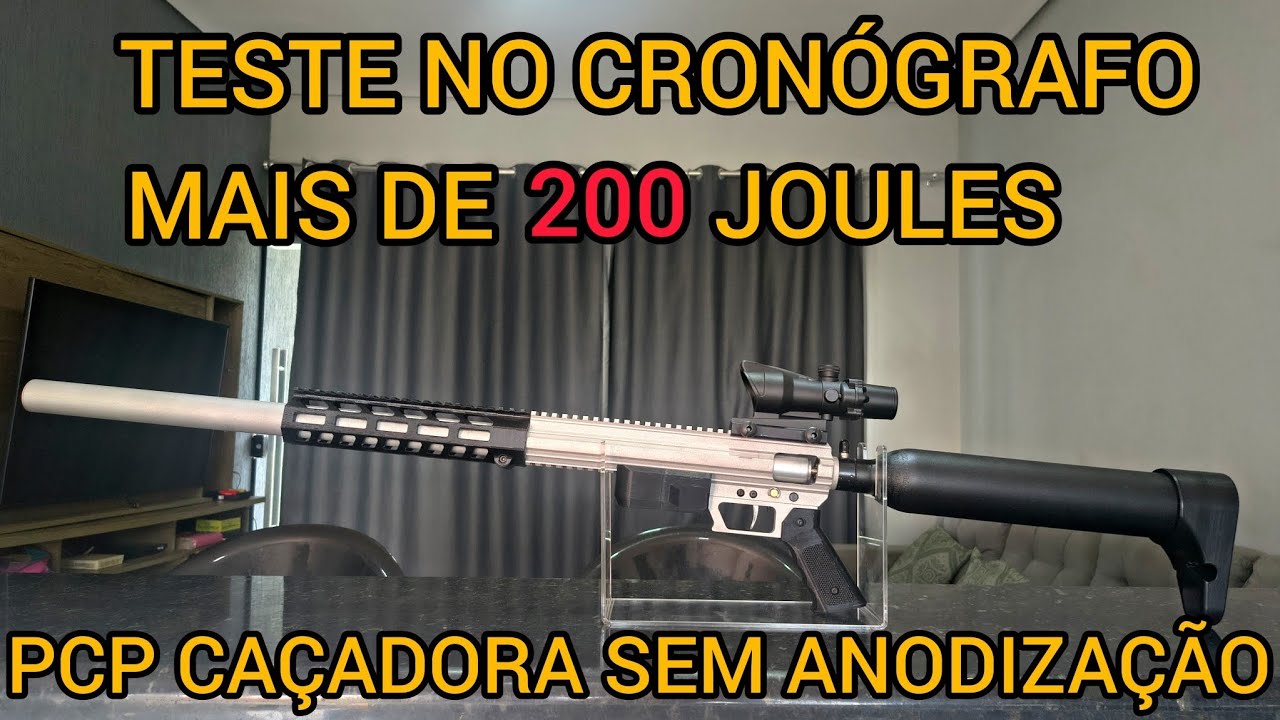 TESTE COM A NOVA PCP CA&Ccedil;ADORA SEM ANODIZA&Ccedil;&Atilde;O!!! #pcpca&ccedil;adora 