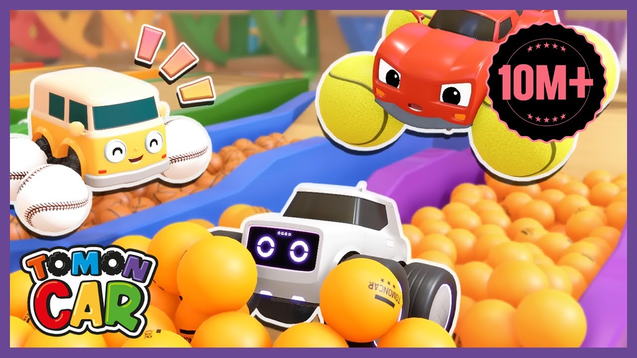 Play the wheel change game in the magical ball pool Learning Color nursery rhyme Kids Songs