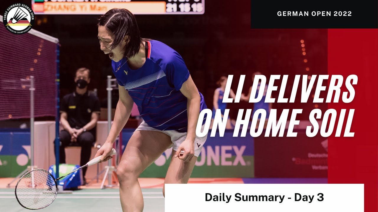 German Open Day 3 Highlights: Top 10 Players meet already in Round No. 2