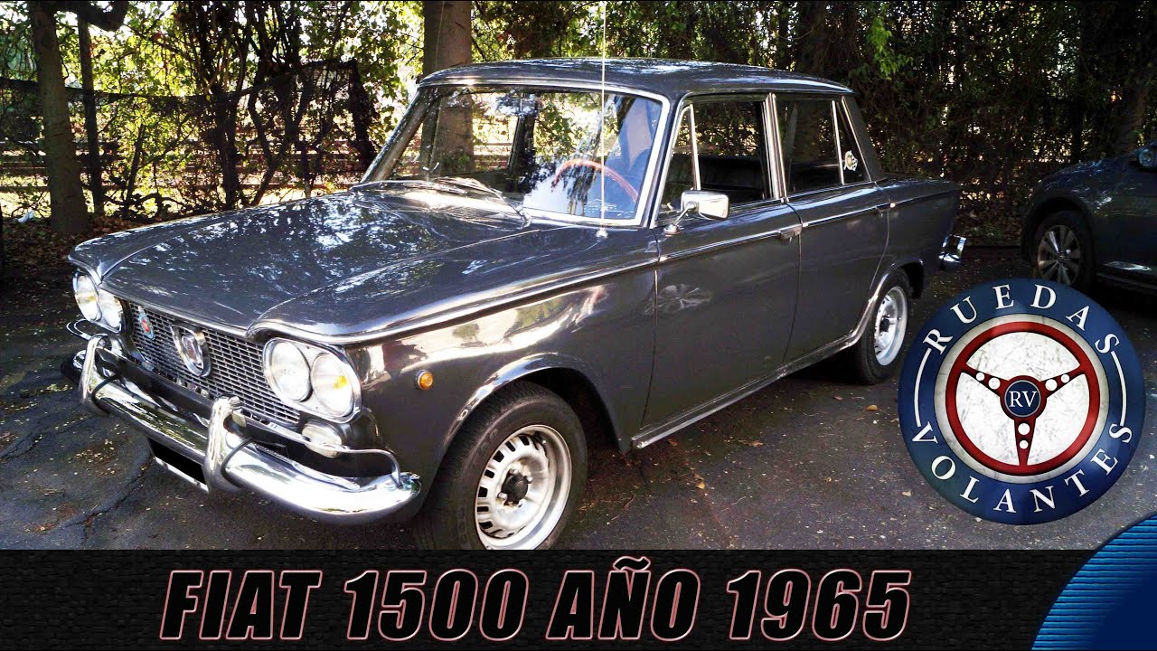 Ruedas y Volantes - Fiat 1500 Año 1965