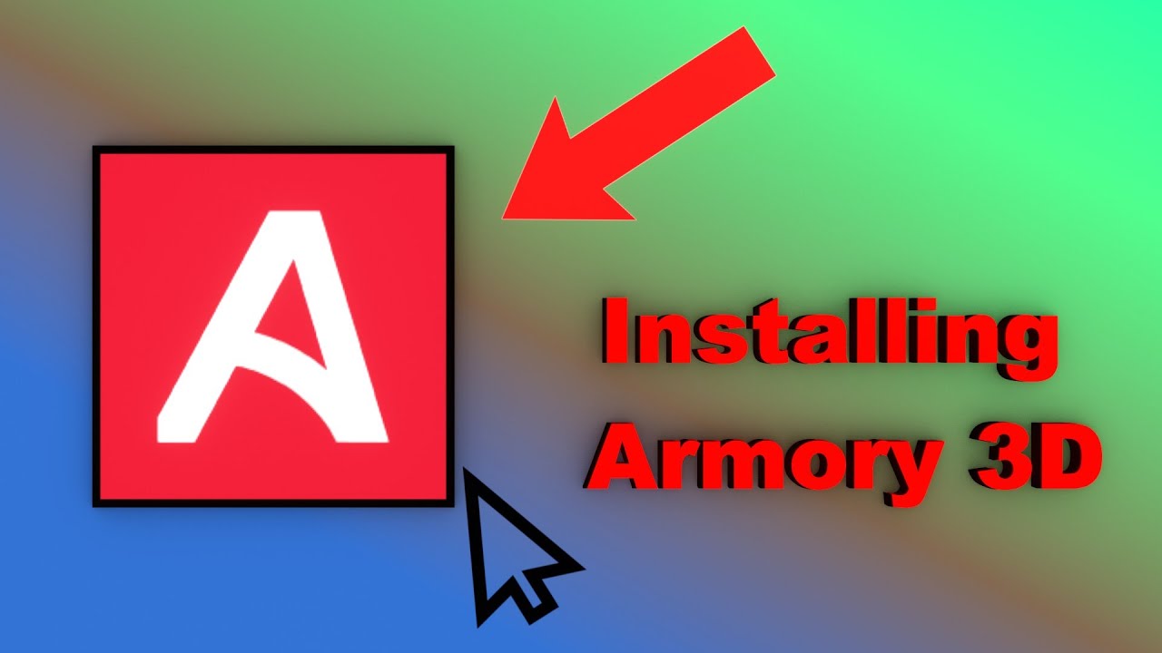 How to install Armory 3D #armory3d