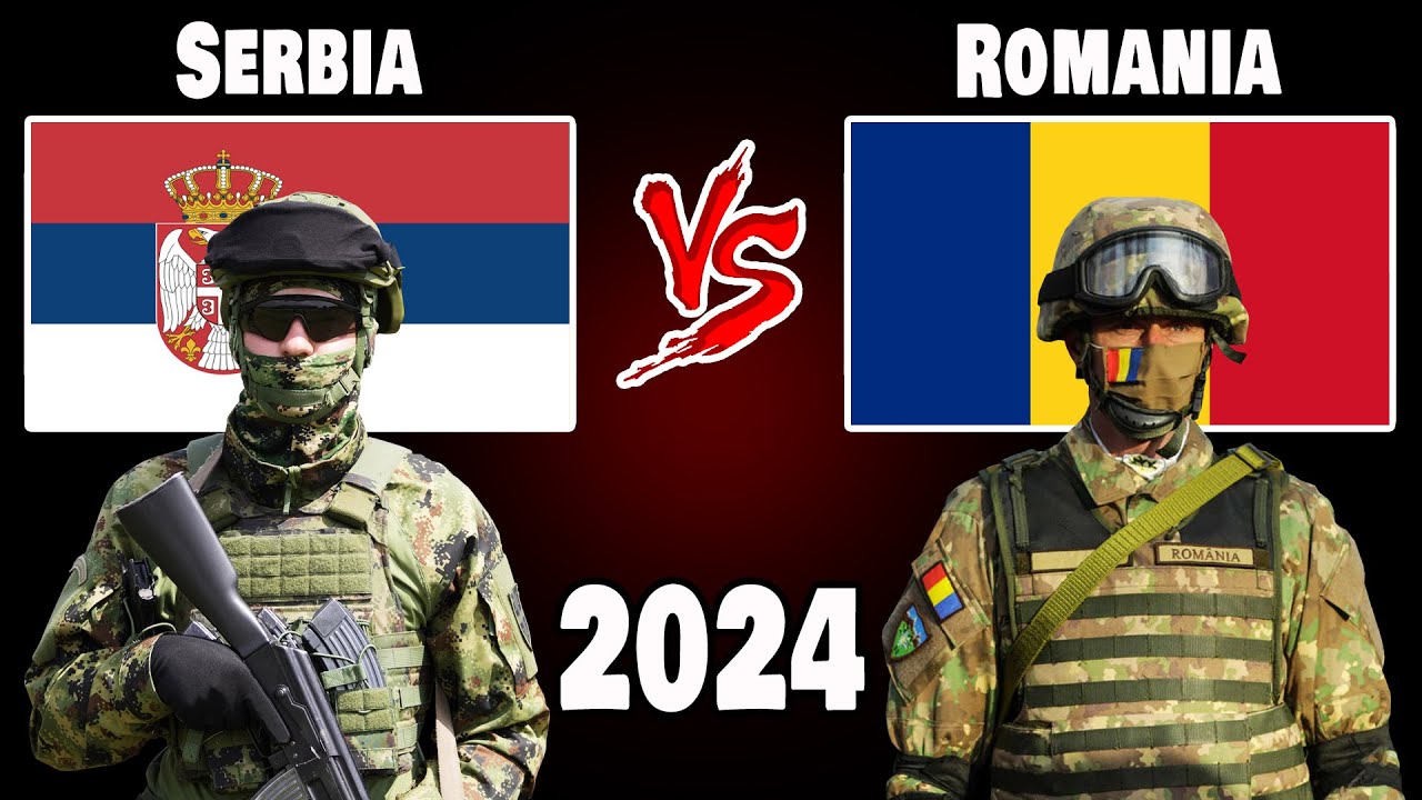 Serbia vs Romania Military Power Comparison 2024 #militarypower