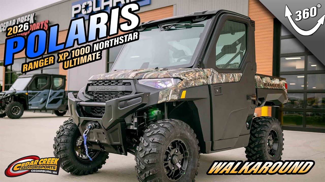 Walkaround | 2026 Polaris® Ranger XP 1000 NorthStar Ultimate Polaris Pursuit Camo