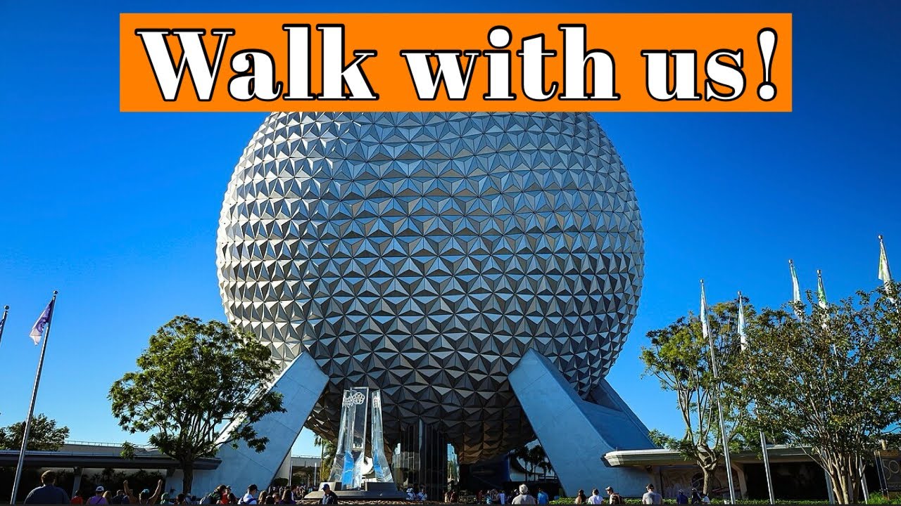 Walk with us: POV Epcot walk (First Video!!)