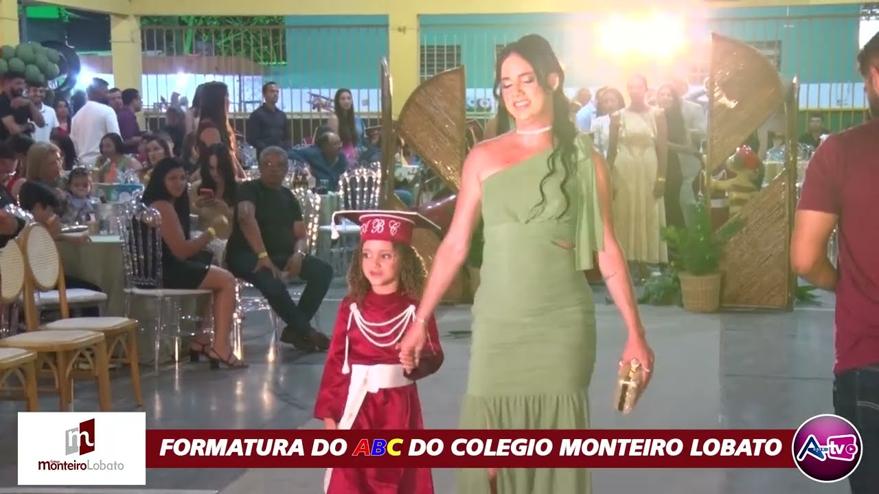 FORMATURA DO ABC 2025 DO COLÉGIO MONTEIRO LOBATO ITABAIANA-SE