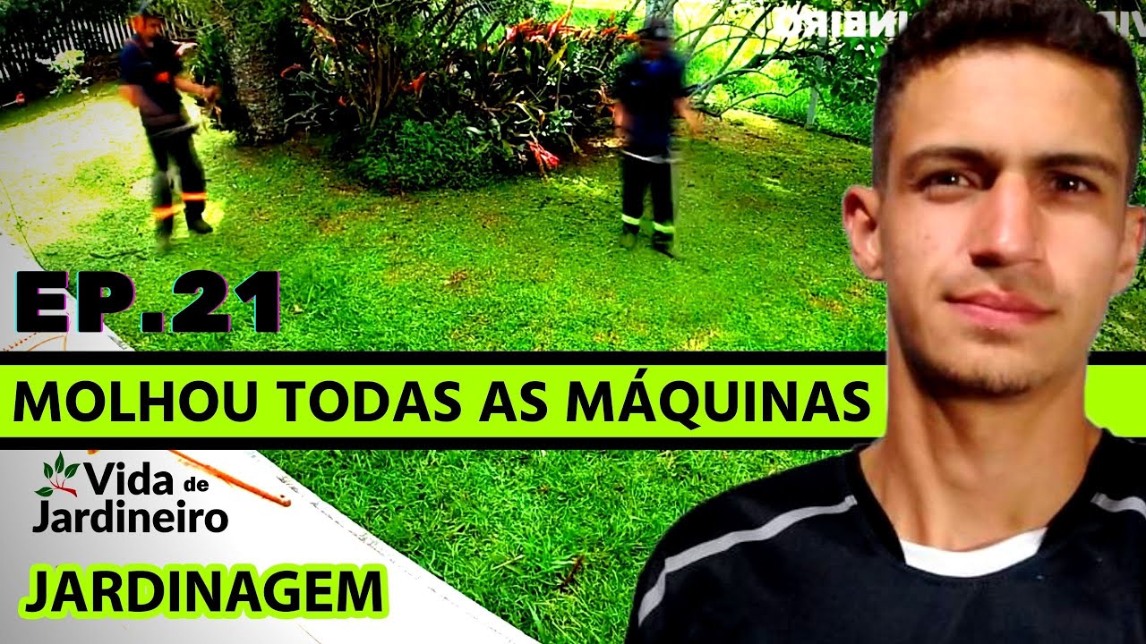 Um Dia de Jardineiro | Ep. 21| Trabalhando na chuva! | Vida de Jardineiro
