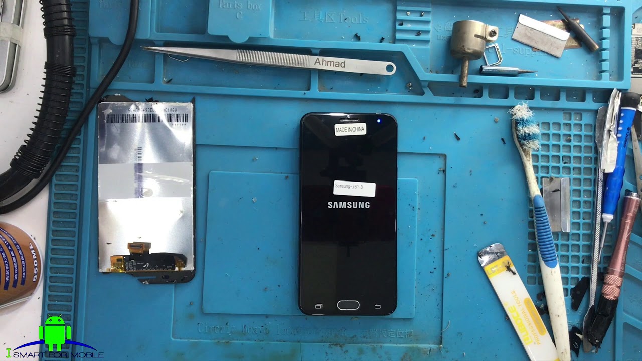 تغيير شاشة جالكسي سامسونج جي فايف برايم J5 Prime Lcd Replacment