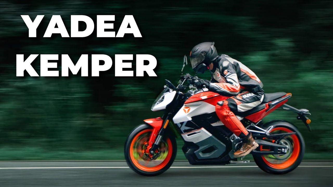 Yadea Unveils 99 MPH Electric Motorcycle that Charges in 10 minutes