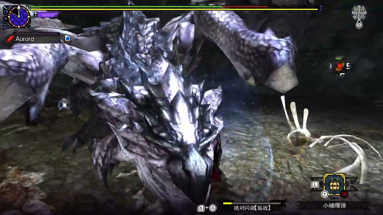 【MHXX/MHGU】Valor Great Sword G4 Silver Rathalos 6‘48‘’80 （No Flash）