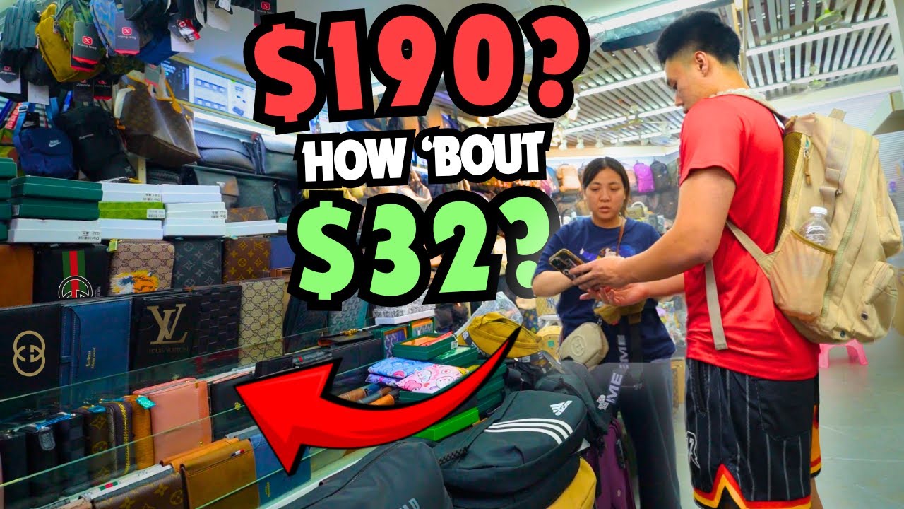 Negotiating in China&rsquo;s INSANE Luxury Fake Markets