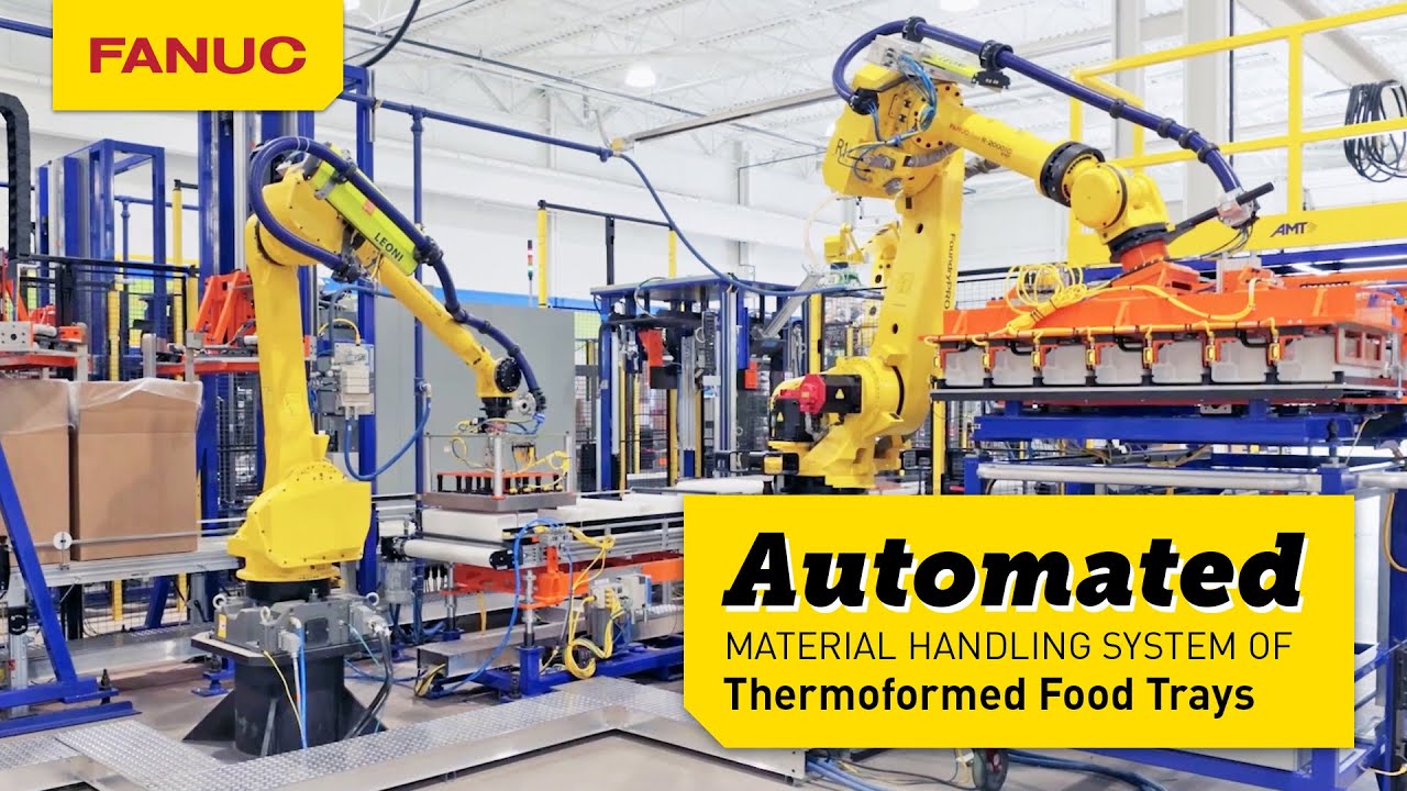 Get it Done with Automated Material Handling of Thermoformed Food Trays