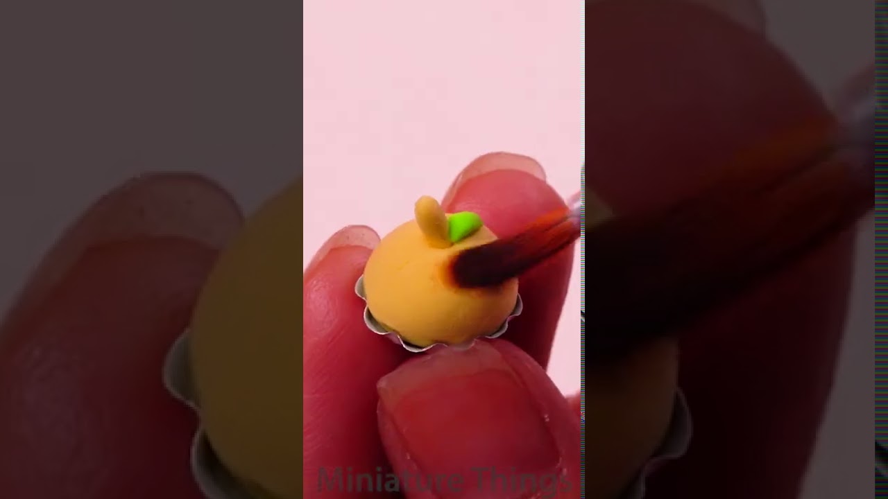 DIY Miniature Orange Cakes #Shorts