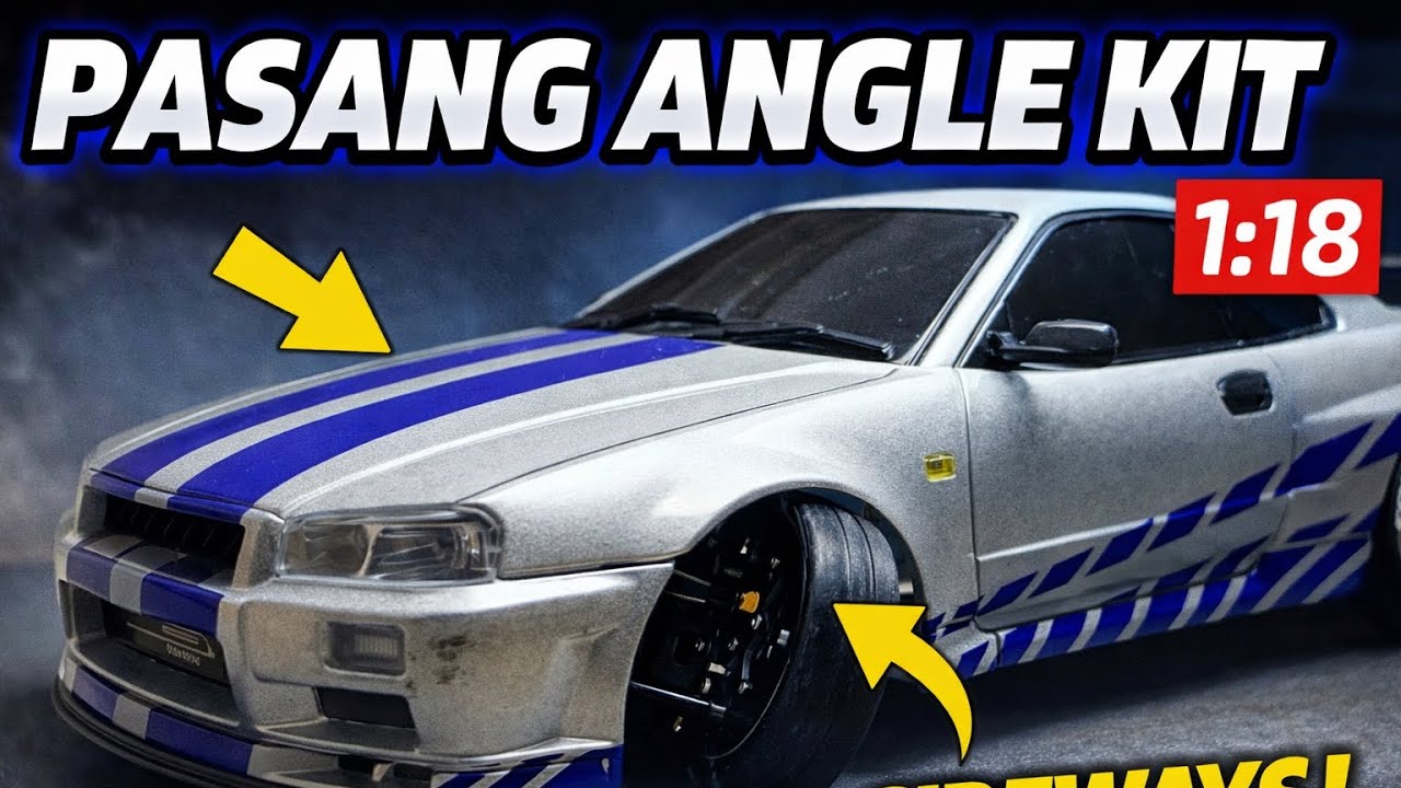 Cara Pasang Angle Kit RC Drift LDRC 1:18 | Bikin Makin Sideways!