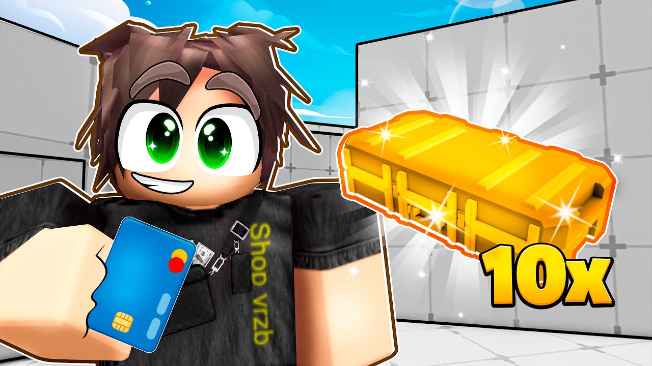 I Opened 10 Skin Cases In *ROBLOX RIVALS*
