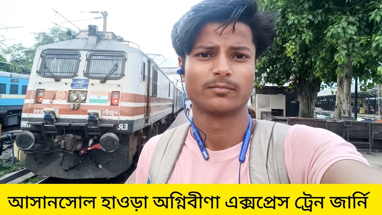 Asansol Howrah Agnibina Express Train Journey Vlog In General Coach