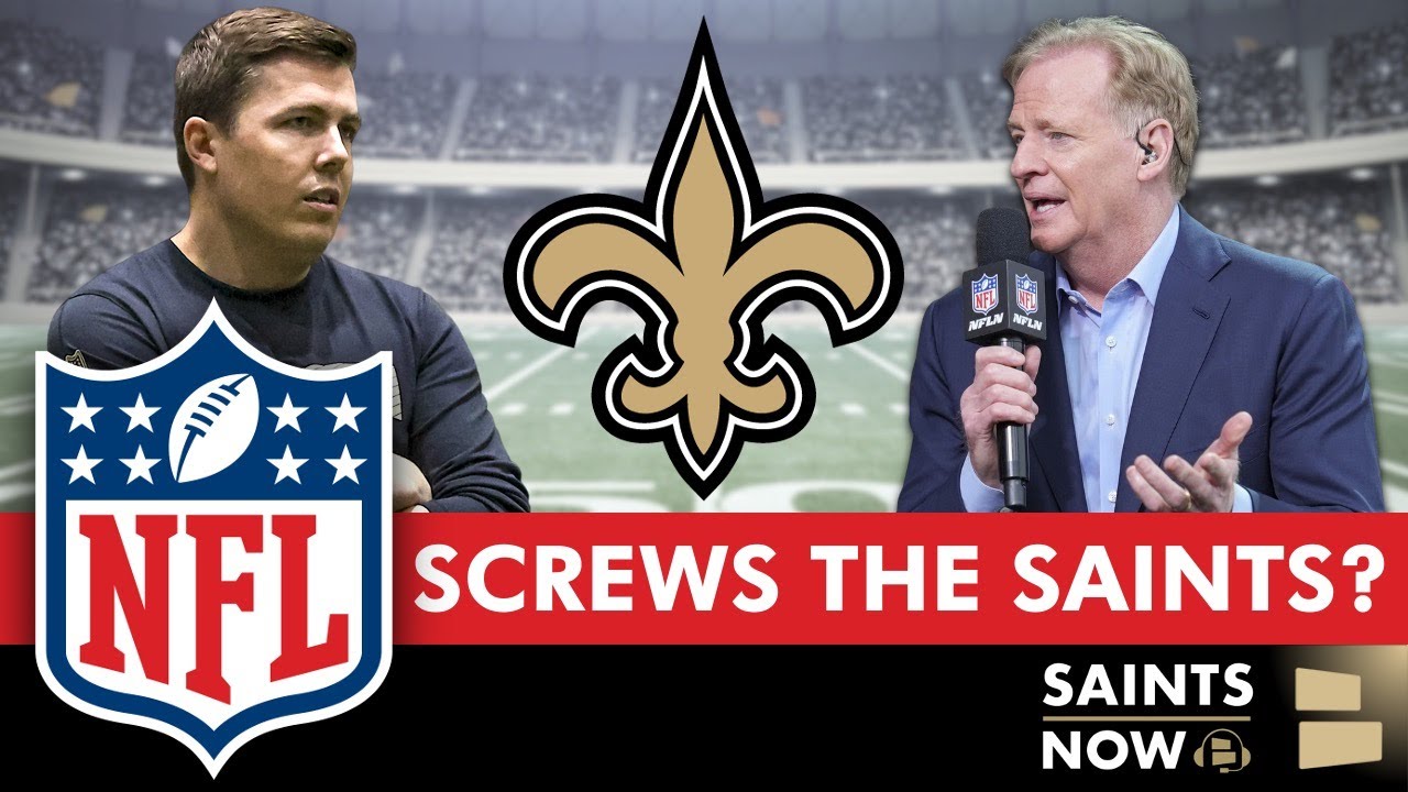 New Orleans Saints Get SCREWED By The NFL...