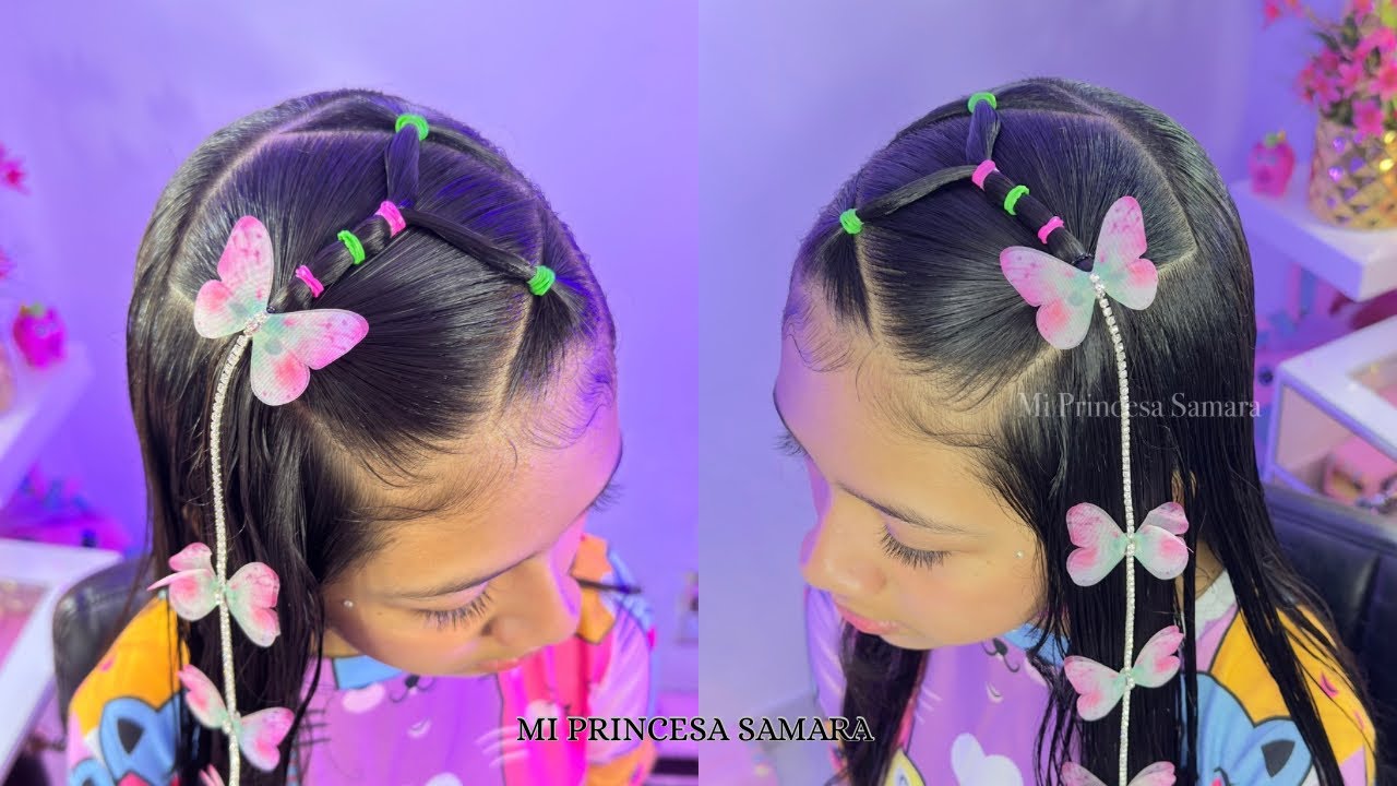 🥰😍 HERMOSO PEINADO PARA NIÑAS 👧 
