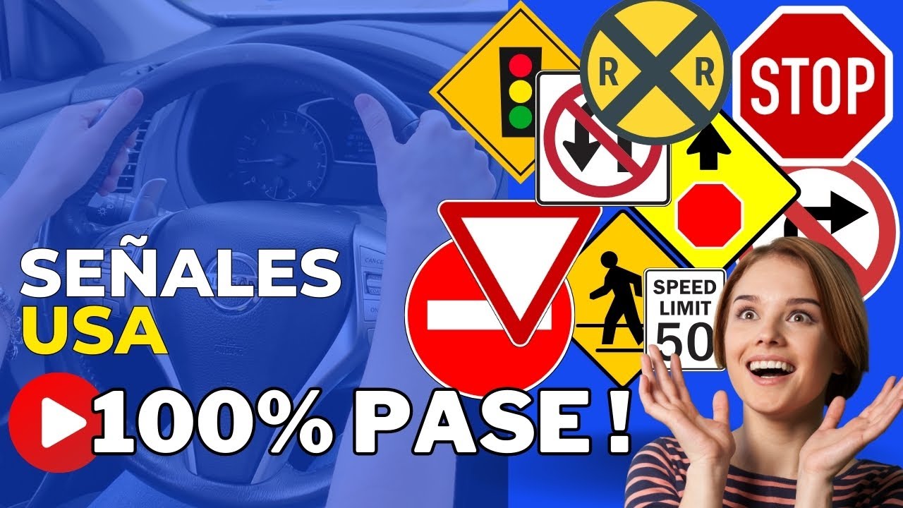 EXAMEN DE SEÑALES DE TRÁNSITO 2025/LICENCIA DE CONDUCIR EN USA