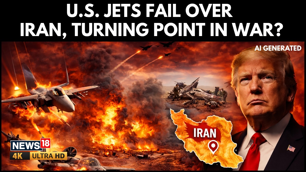Six U.S. Aircraft Hit In Iran, F-15E Downed, Bounty On Missing Pilot | U.S-Iran War | N18G | 4K