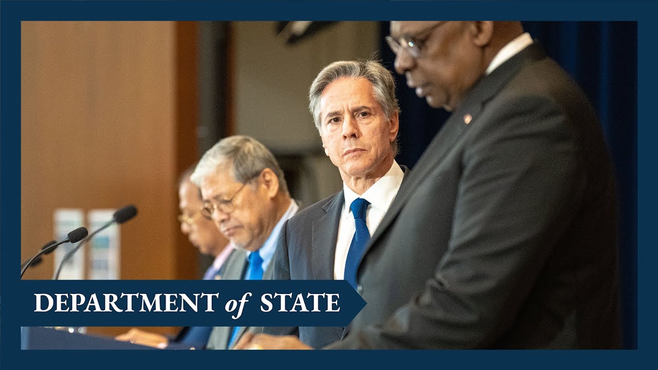Secretary Blinken holds a joint press availability