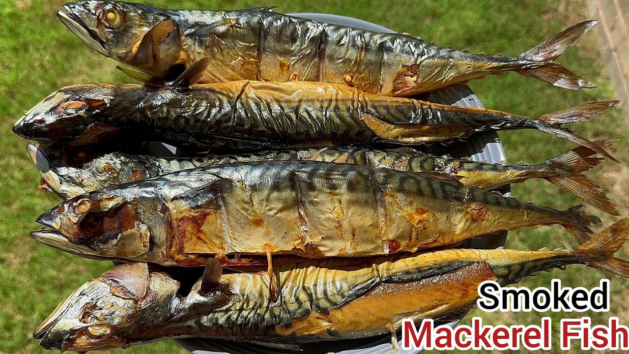 smoked fish/ how to smoke fish/ grilled mackerel recipe/Ghanaian cuisine