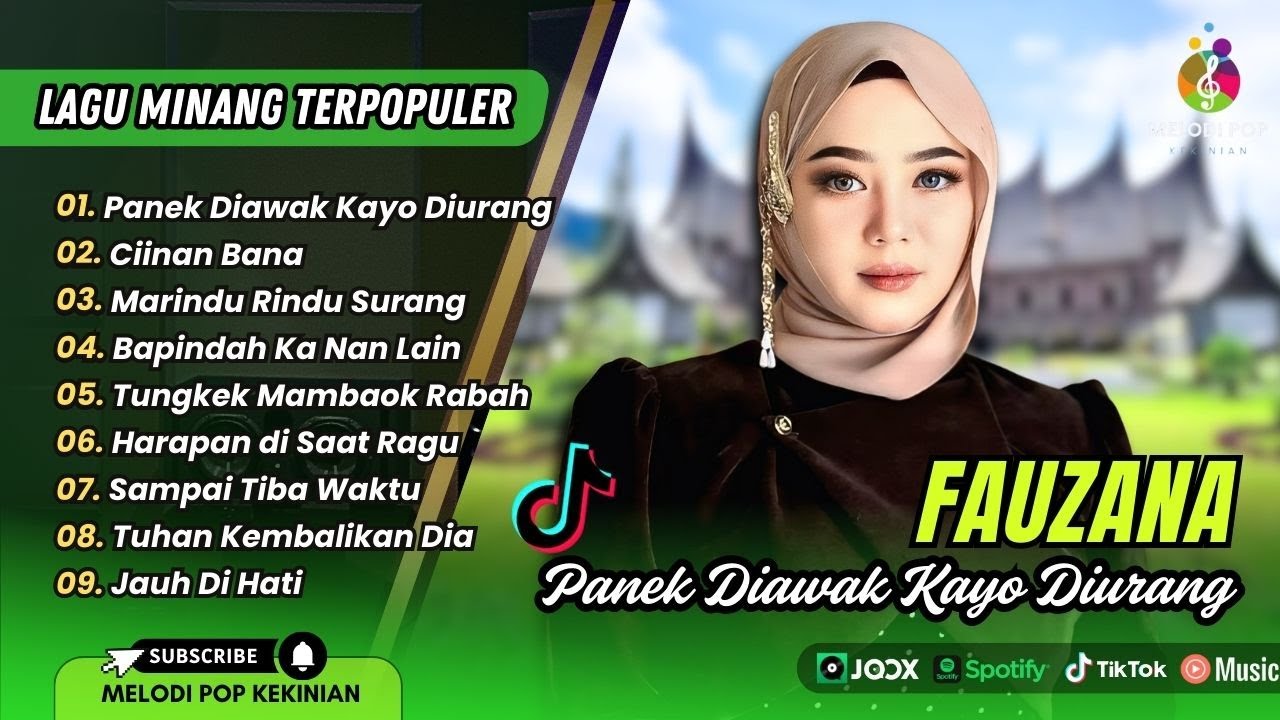 Fauzana - PANEK DIAWAK KAYO DIURANG | CIINAN BANA | MARINDU RINDU SURANG || POP MINANG TERBARU 2026