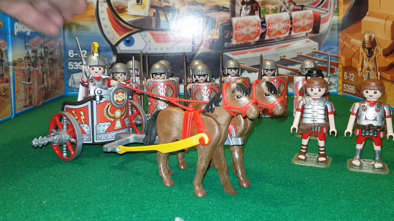 Unboxing Playmobil History. Segunda Tropa de Legionarios Romanos 5393. Para Niños.