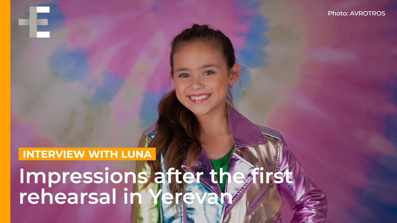 ESCplus interviews Luna (The Netherlands 2022) - Junior Eurovision Song Contest 2022
