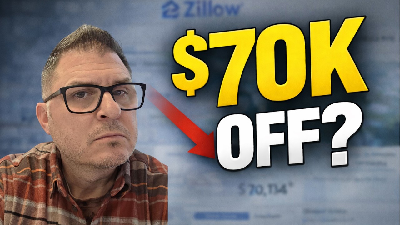 Why Zillow’s Zestimate Can Be $70,000 Off (Before You Sell, Watch This)