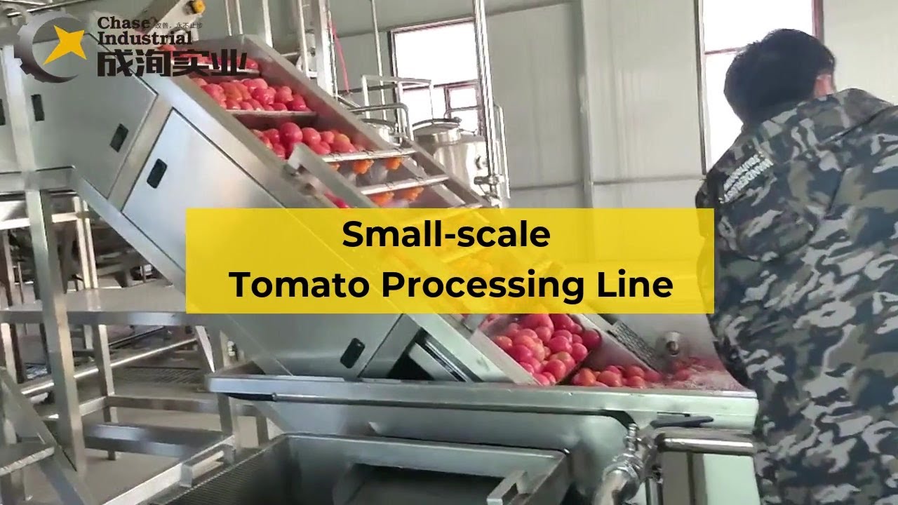 Turnkey Project Tomato Paste Processing Line