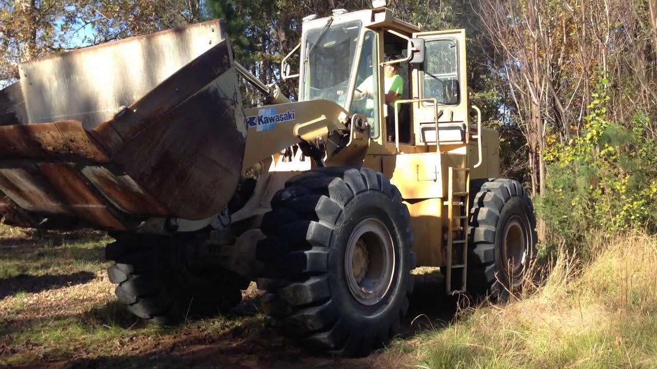 Kawasaki 85ZII wheel loader, for sale call +19196019939