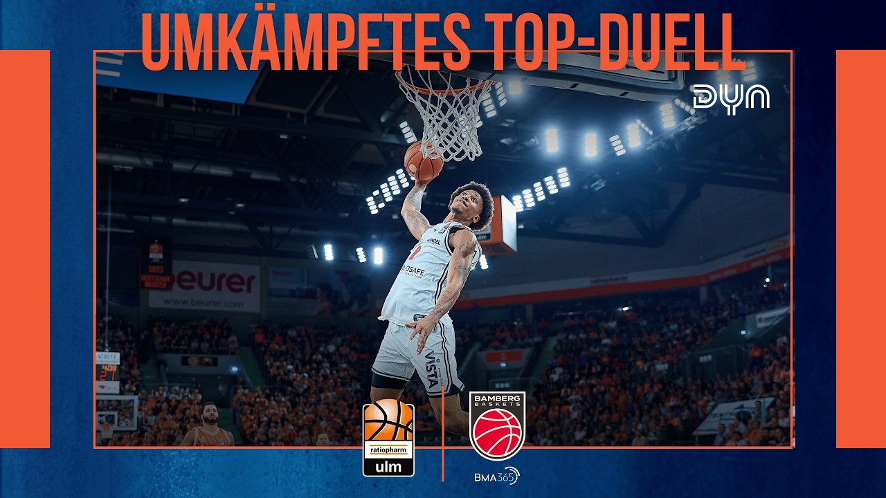 Highlights: ratiopharm ulm - BMA365 Bamberg Baskets | easyCredit BBL | Dyn Basketball