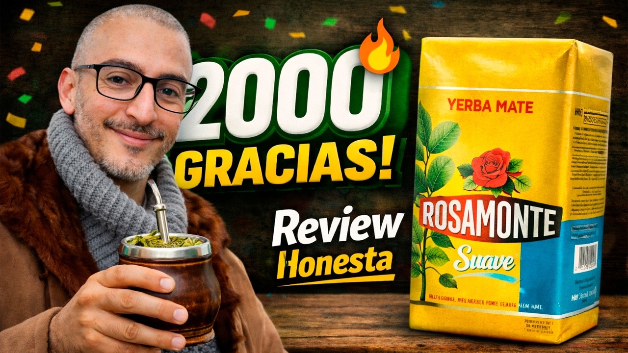 Gracias por los 2000 ❤️ Probamos Rosamonte Suave (Opinión Honesta)