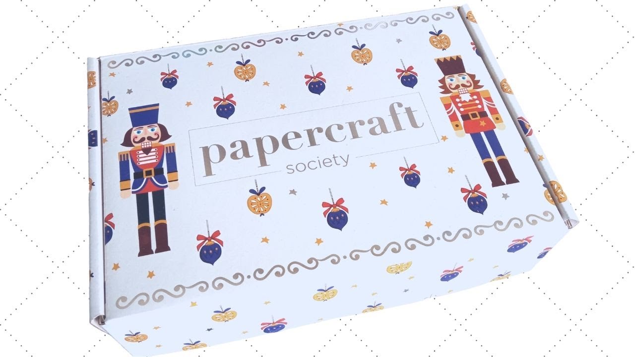 Simply Made Crafts PAPERCRAFT SOCIETY BOX | Unboxing & Project | NEW