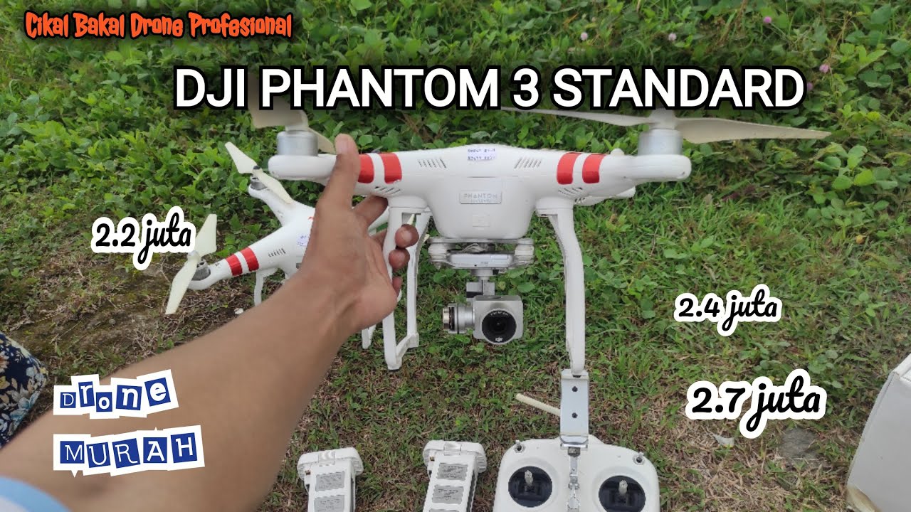2 Jutaan Dapat Drone DJI PHANTOM 3 Standard - Link Pembelian di deskripsi