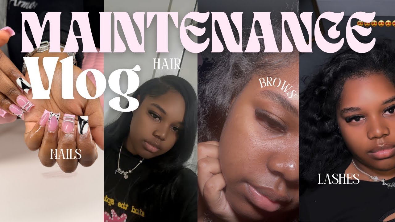MY 16TH BIRTHDAY MAINTENANCE 🎀🎂 | Toes, Lashes, Brows, Nails, Hair || Shanier Lynnise ౨ৎ