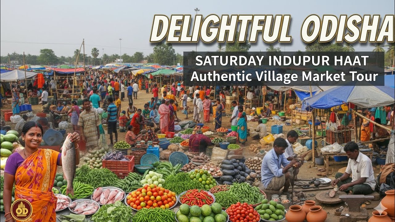 Indupur Haat : Mayurbhanj's Famous Saturday Weekly Market | Delightful Odisha | Full Vlog