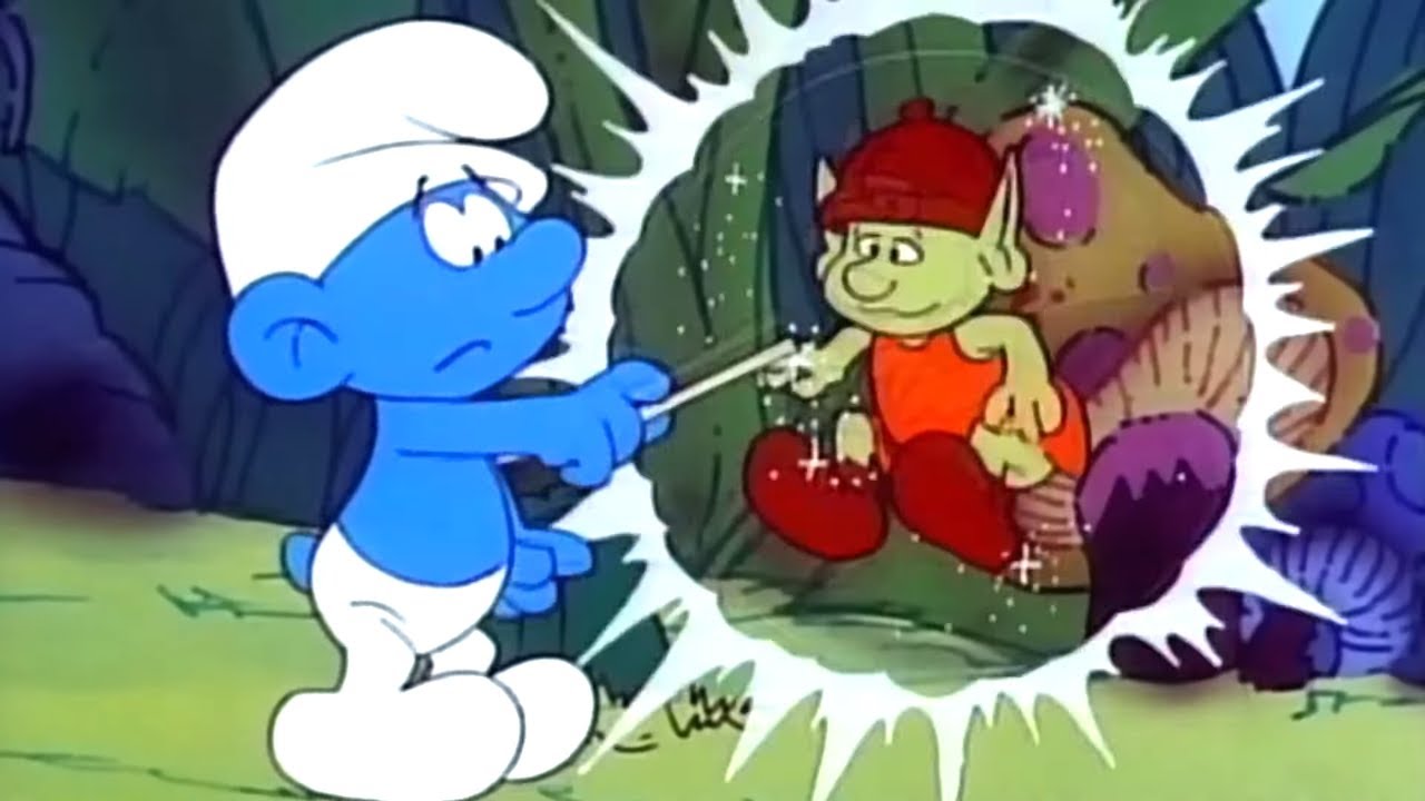Pitufo miedoso coge la varita mágica! 🪄 • Los Pitufos • Dibujos animados para niños