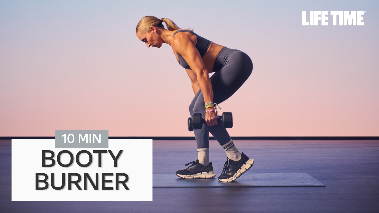 10 min Booty Burner with Jessie | Life Time